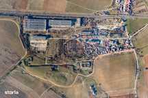 Teren industrial 13.5 ha cu constructii fosta uzina mecanica