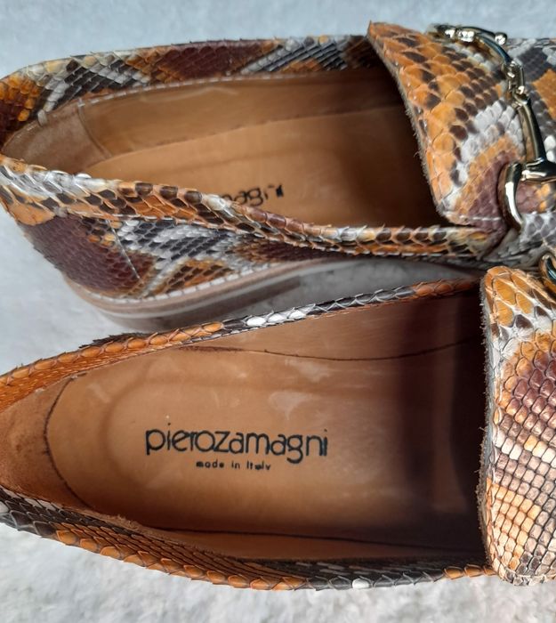 Mocasini Piero Zamagni piele piton