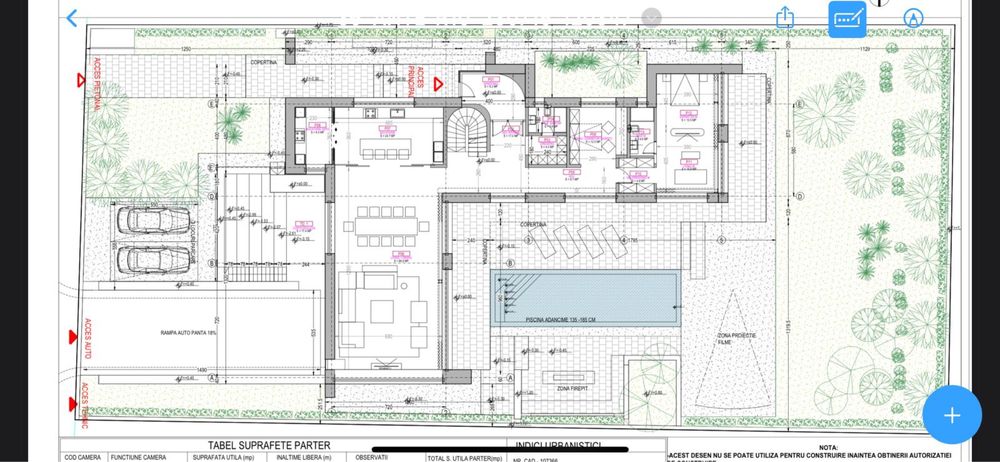 Vand teren Otopeni utilitati poarta proiect casa autorizatie