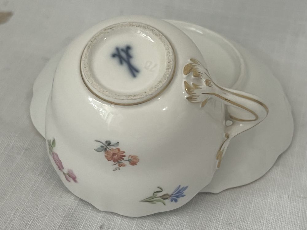 Двоен сет Meissen 1880-1910г