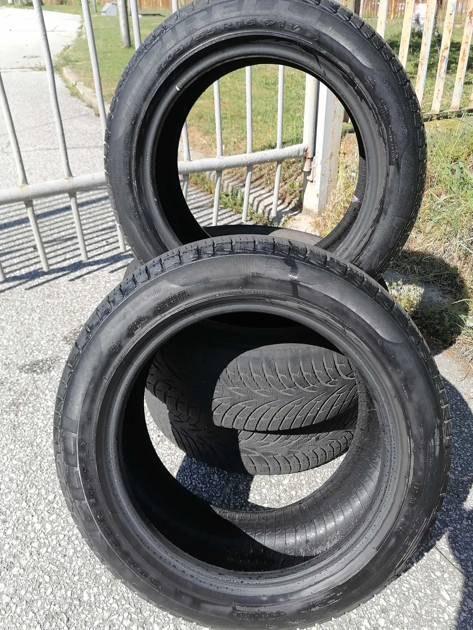 2 броя Летни гуми Pirelli P7 205/55/16