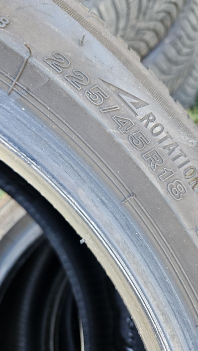 4бр гуми 225 45 18 дот 22 бриджстоун