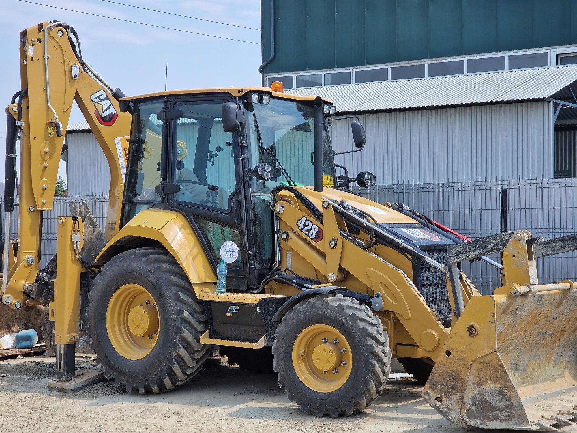 Inchirez Buldoexcavator, excavator, buldo, miniexcavator