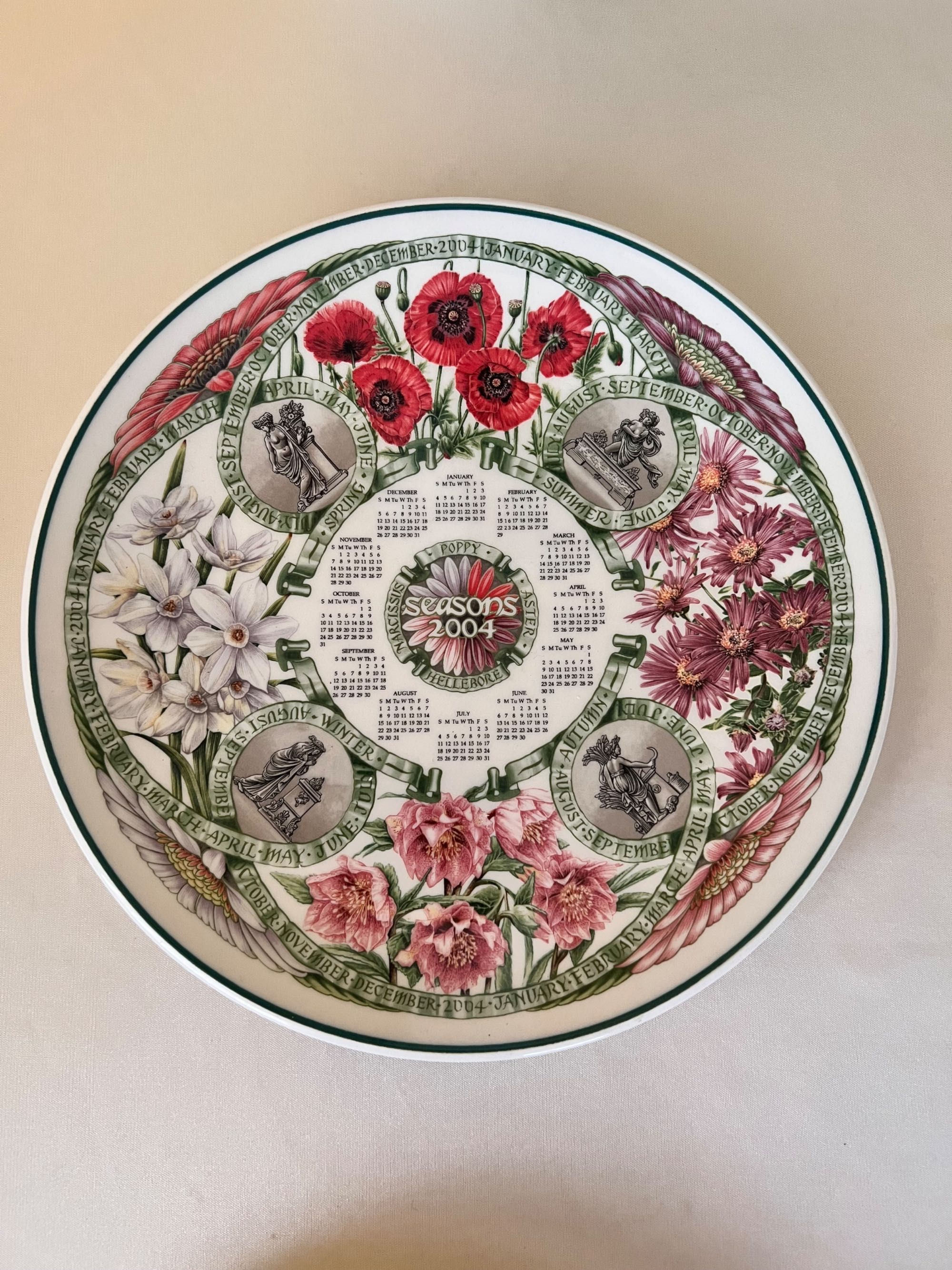 Wedgwood календарни чинии