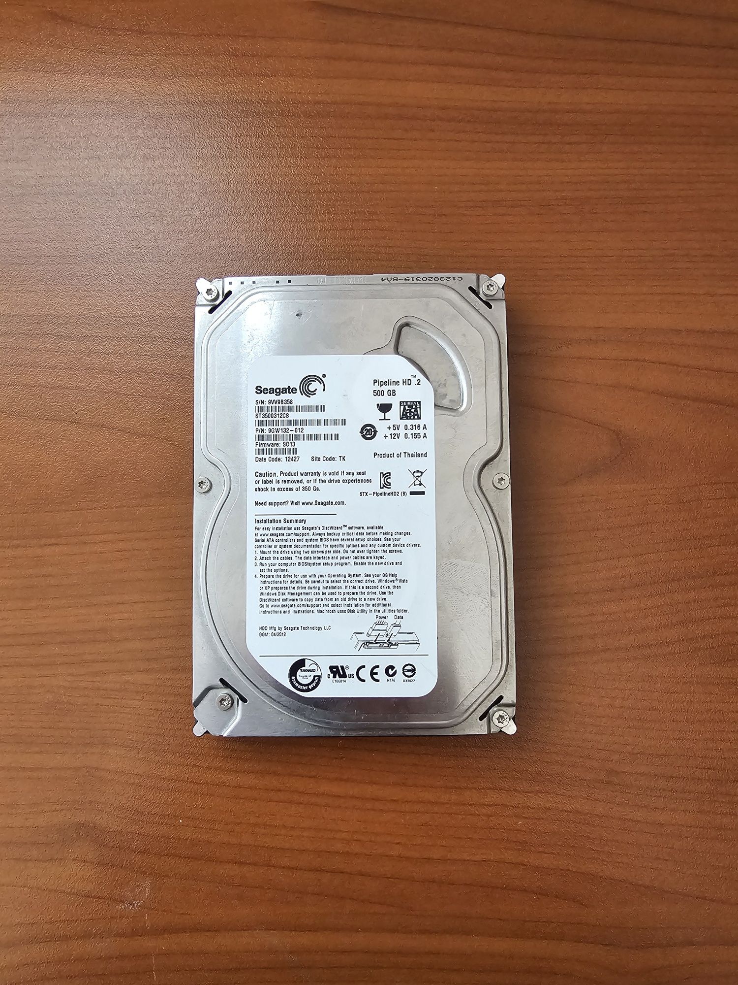 Хард диск 500gb 3,5 инча, sata