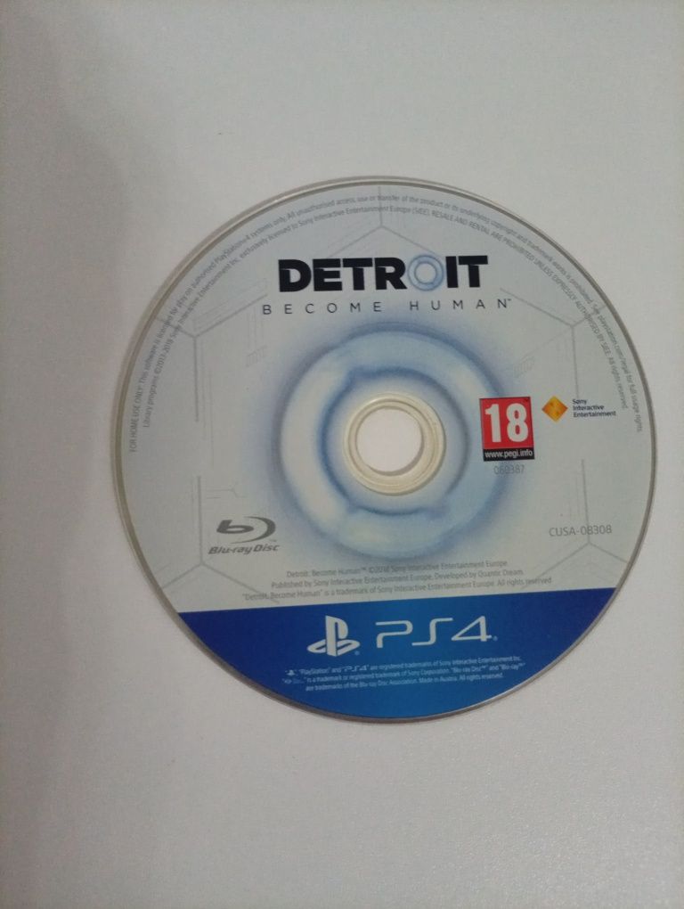 Диск Detroit Playstation 4