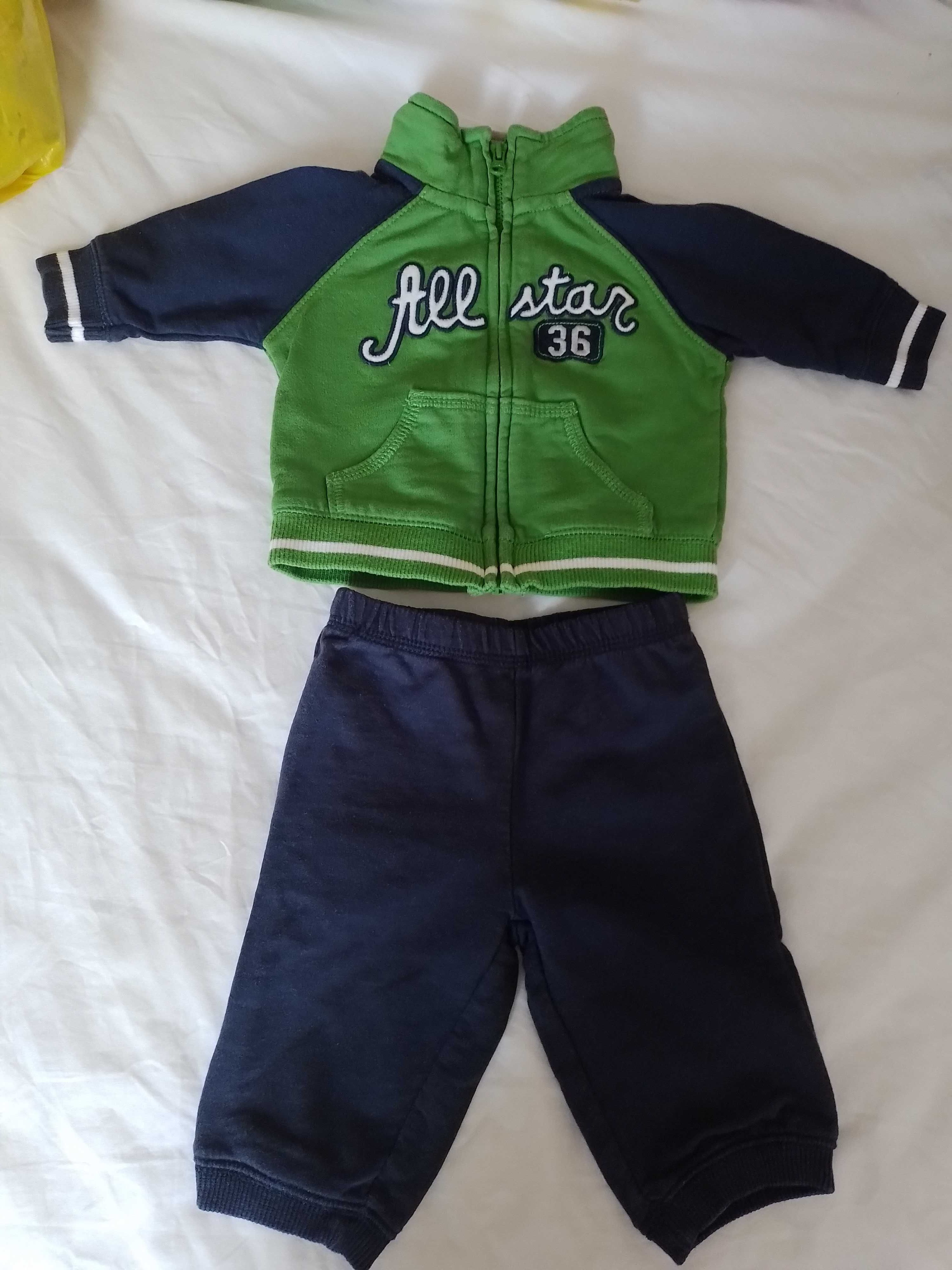 Одежда костюмчик для новорожденного 0-3 хлопковый Картерс Carters