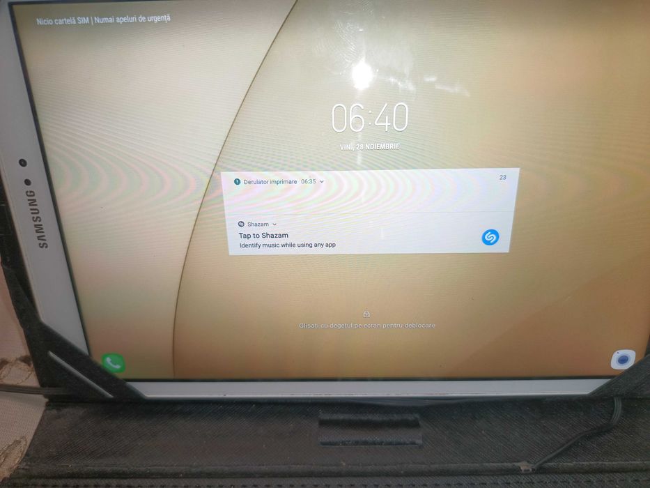 Tableta Samsung A6 cu tastatura