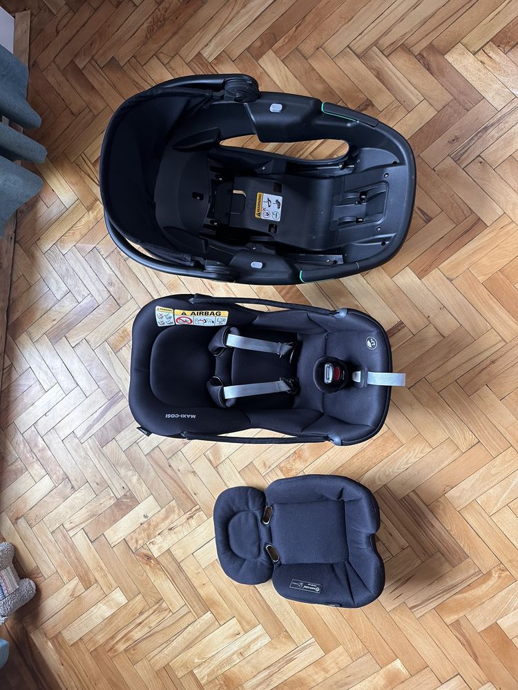 Maxi Cosi Coral 360. / 530лв За монтаж с колани. До 75см/12кг