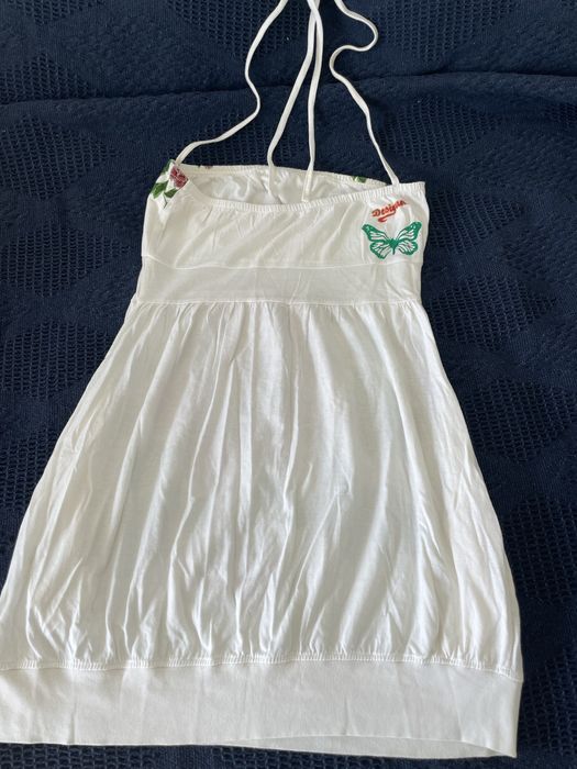 Rochie alba Desigual