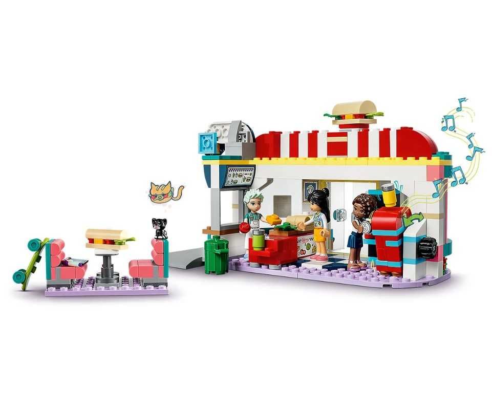 Ново LEGO Friends 41728 - Ресторант в центъра на Хартлейк