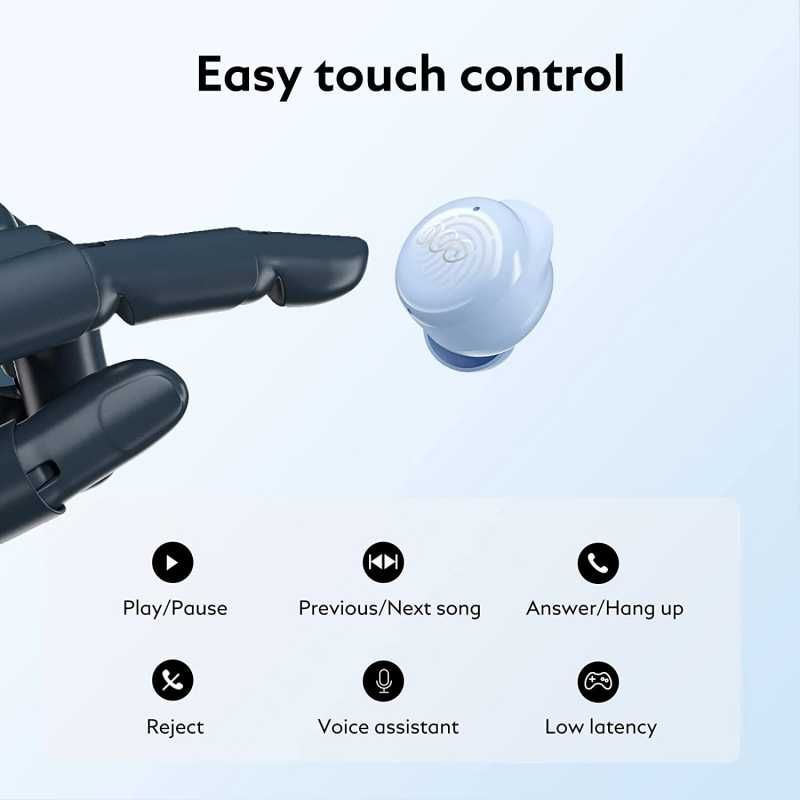 Безжични слушалки висок клас QCY T17, BLUETOOTH 5.1