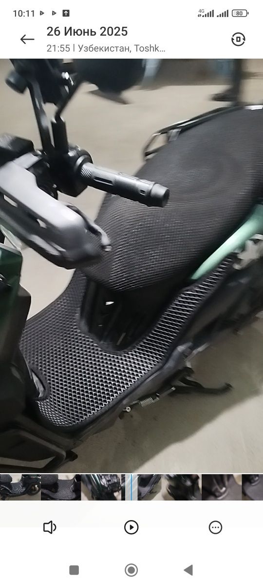 Moto, skuter, mapedlar uchun evakor poliklar