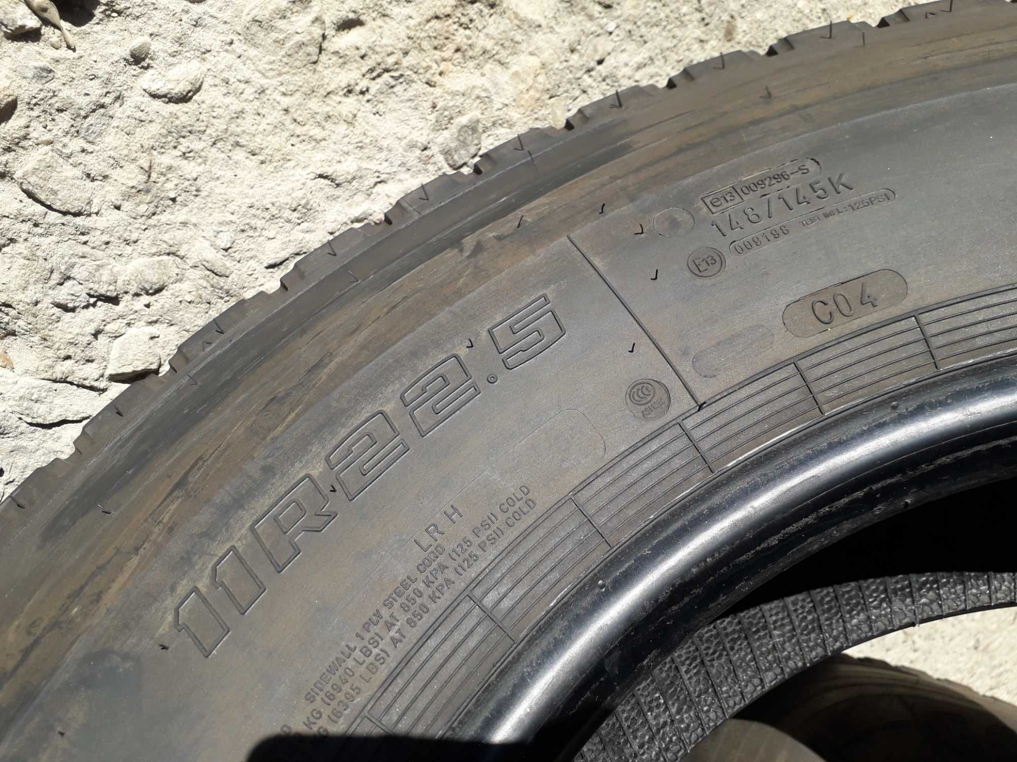 2 тежкотоварни гуми 11R22.5 Goodyear Omnitrac MSS G207 148/145K M+S