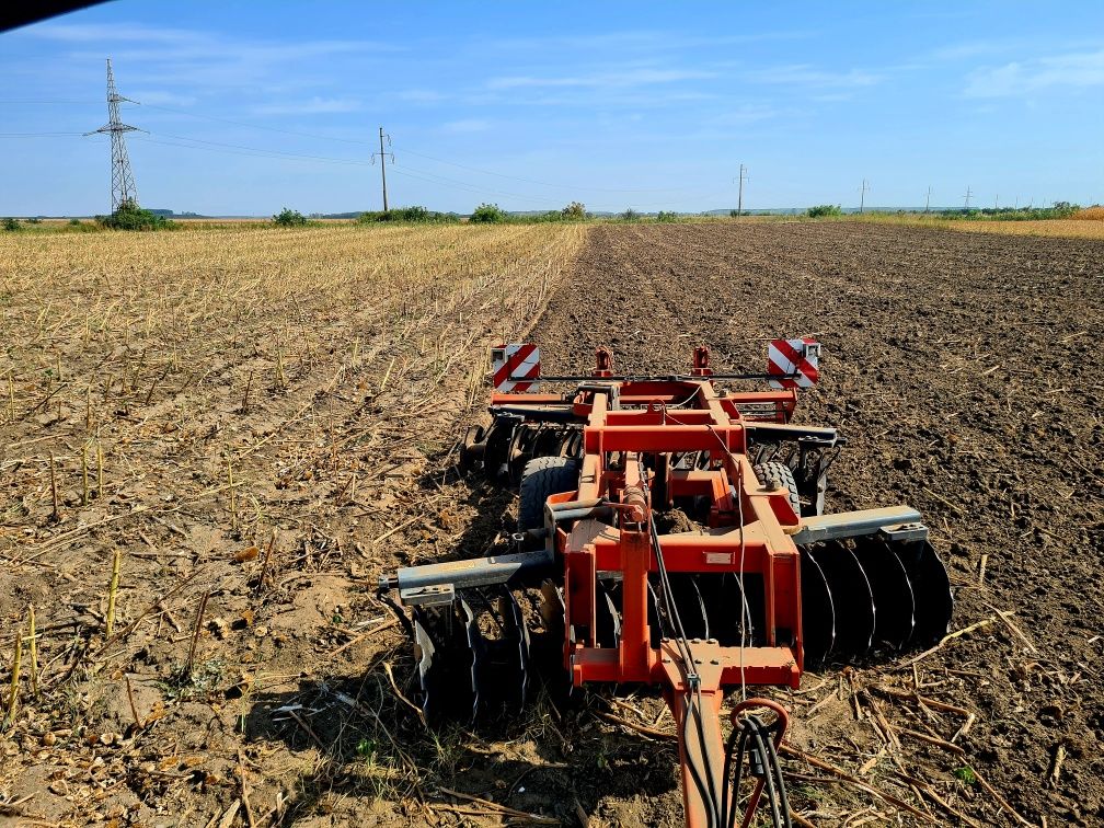 Disc KUHN HVA in V 3 metri grapa cu discuri polidisc greu