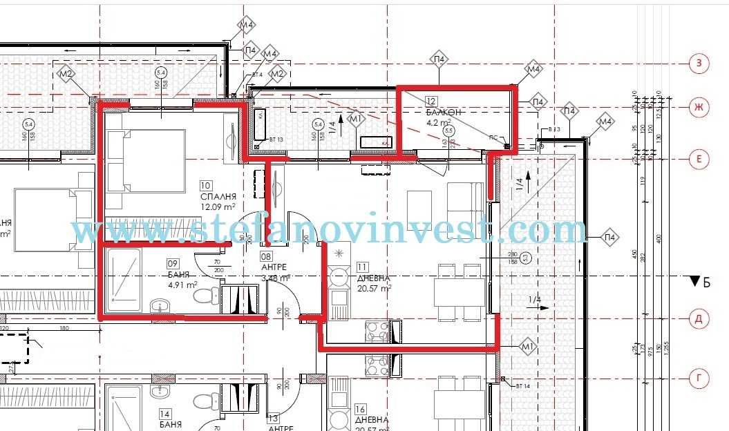 Продава се Двустаен апартамент в Обзор - 65 кв.м за 1845 €/кв.м - Снимка #12