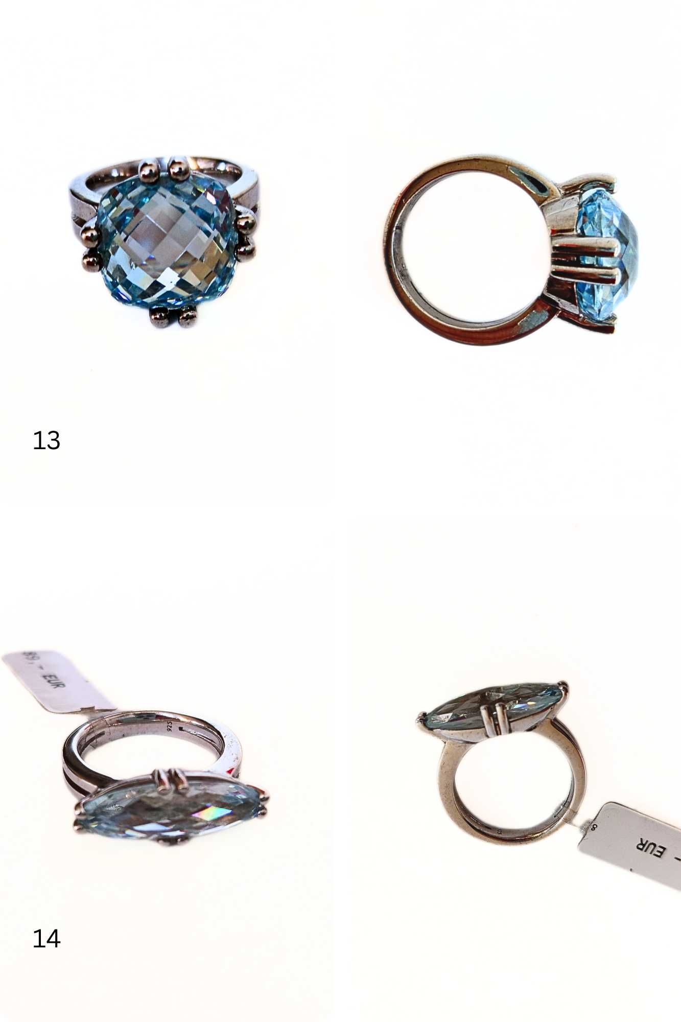 Сребърни пръстени Gooix, Swarovski, Giorgio Martello и други