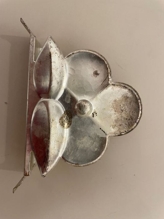 WMF suport pentru servetele la masa forma eleganta de floare argintat