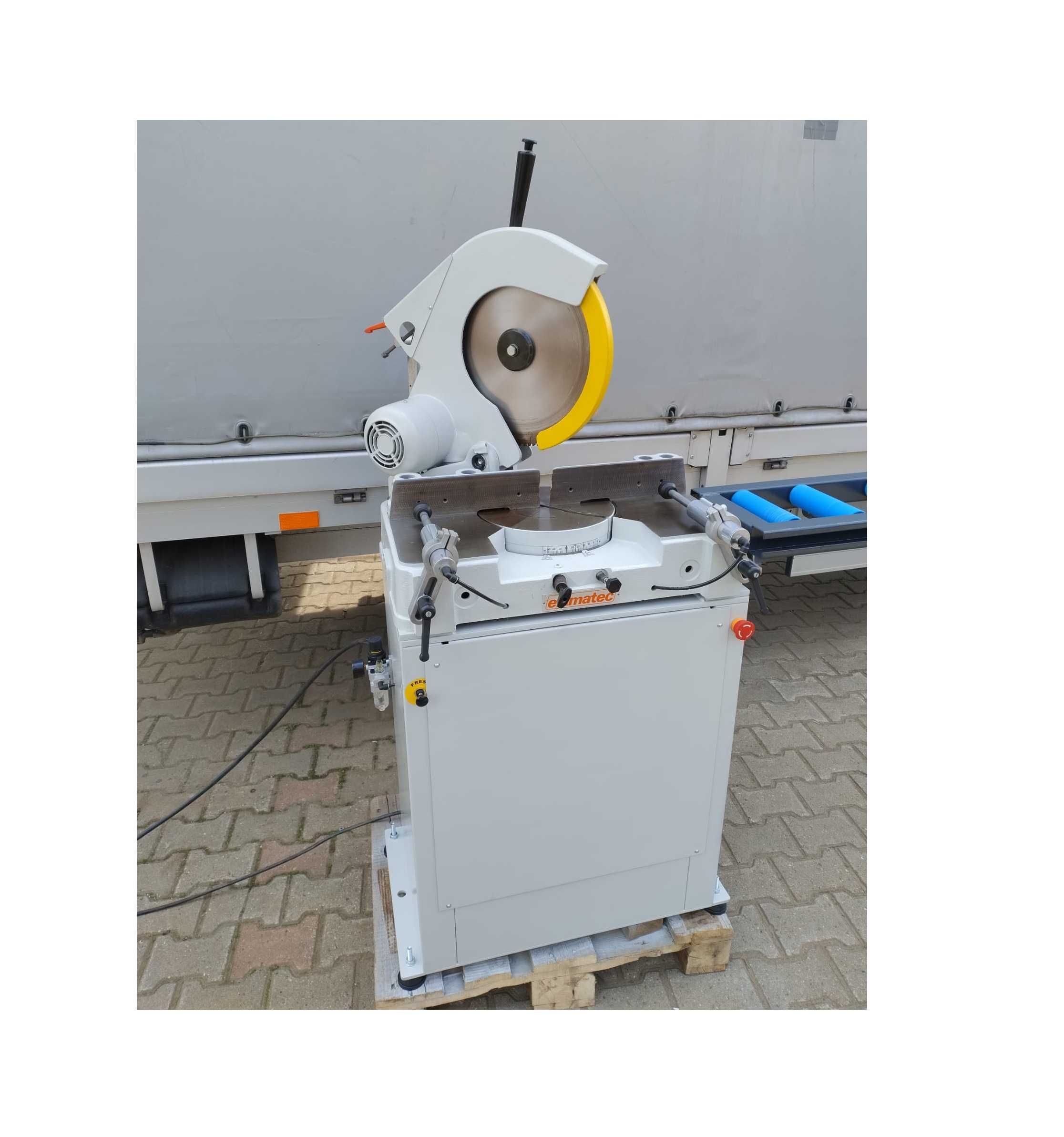 Mașină Debitat Profil PVC cu Disc 350mm - ELUMATEC