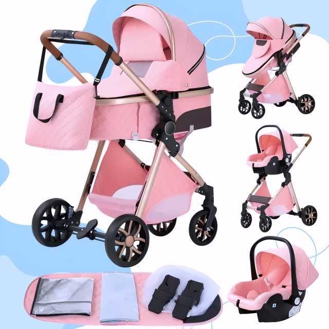 ‼️ NOU Carucior Bebe 3 in 1 Bebelus Landou Copii Pliabil Smart + CADOU