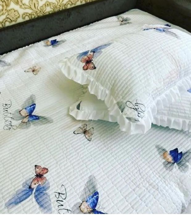 Стёганое х/б покрывало.