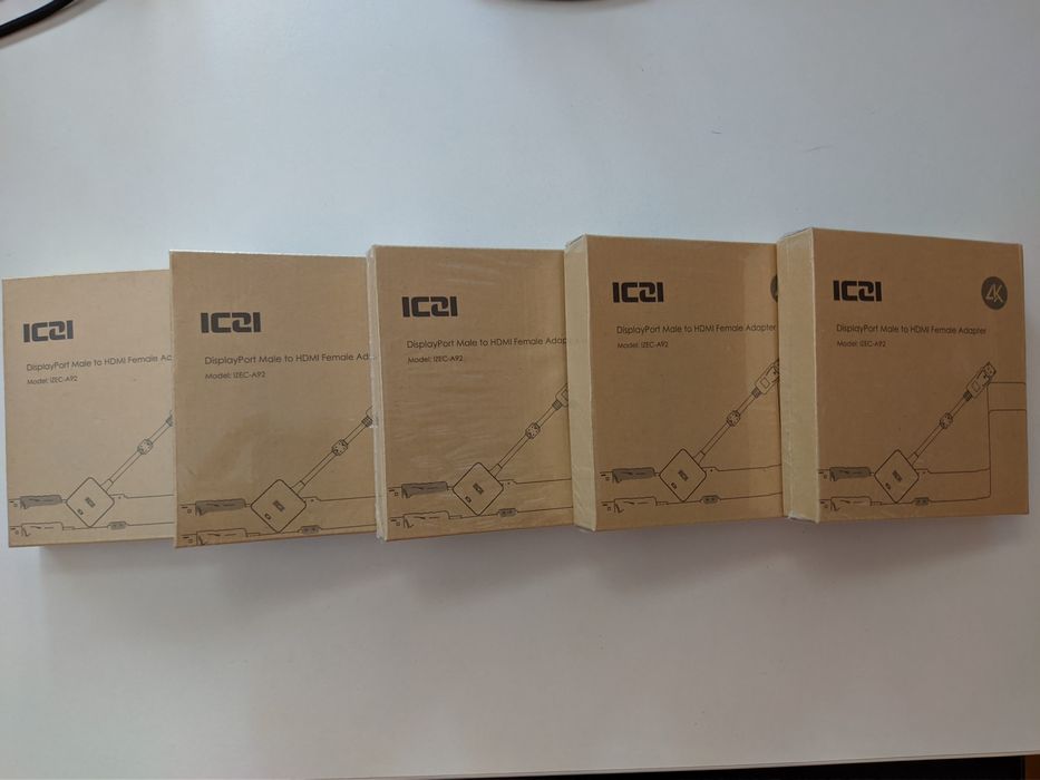 Adaptor activ GPU 4K DisplayPort (DP) - HDMI, pentru PC, sigilat