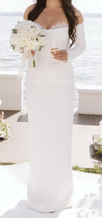 Rochie alba New Arrivals by Ilkyaz Ozel