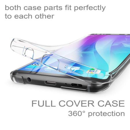 Husa pentru Samsung Galaxy S9, GloMax TPU 360, Transparent