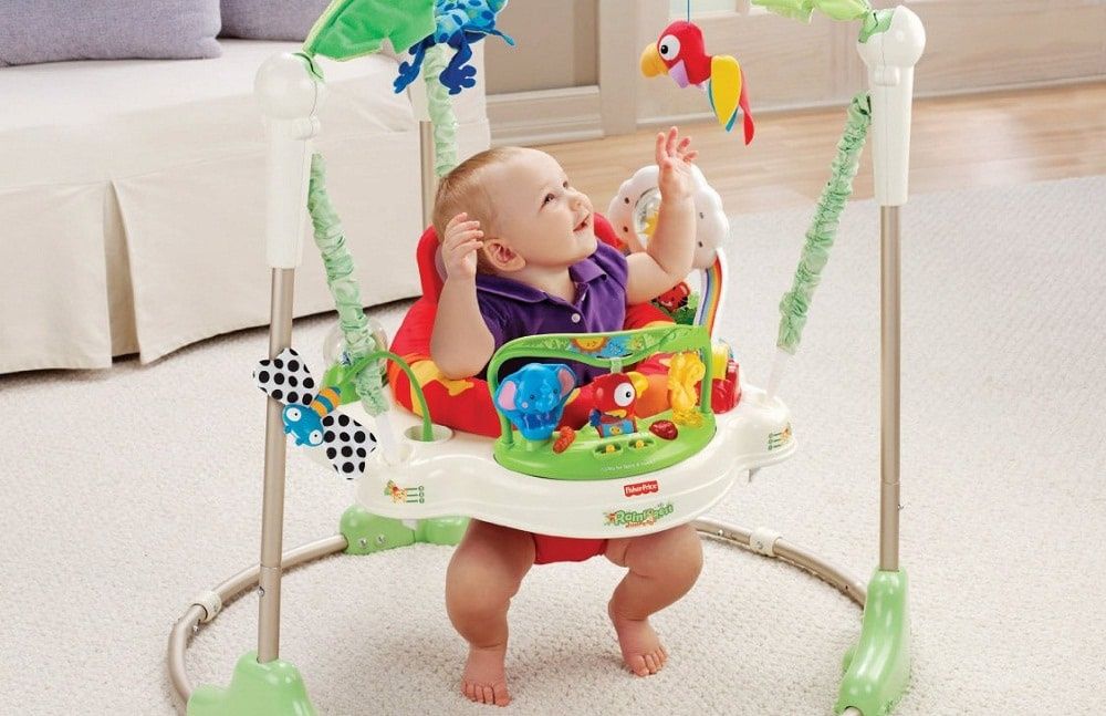 Бебешко Бънджи Moni - Tropic Fun