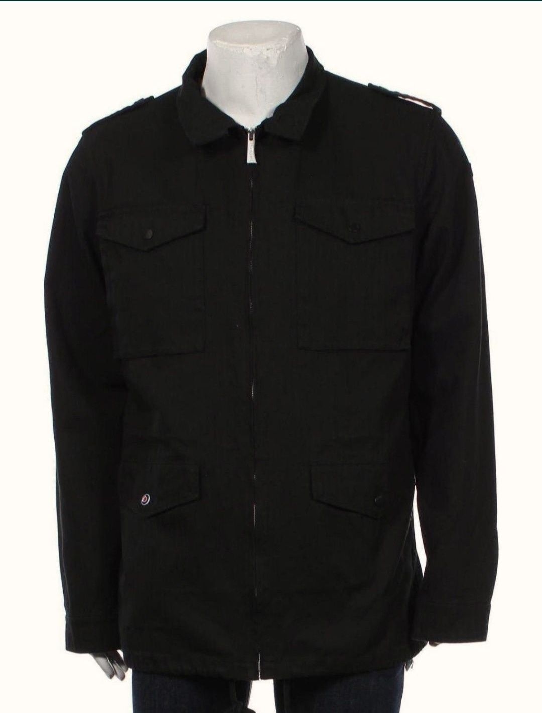 Geacā Harrington neagra noua xl