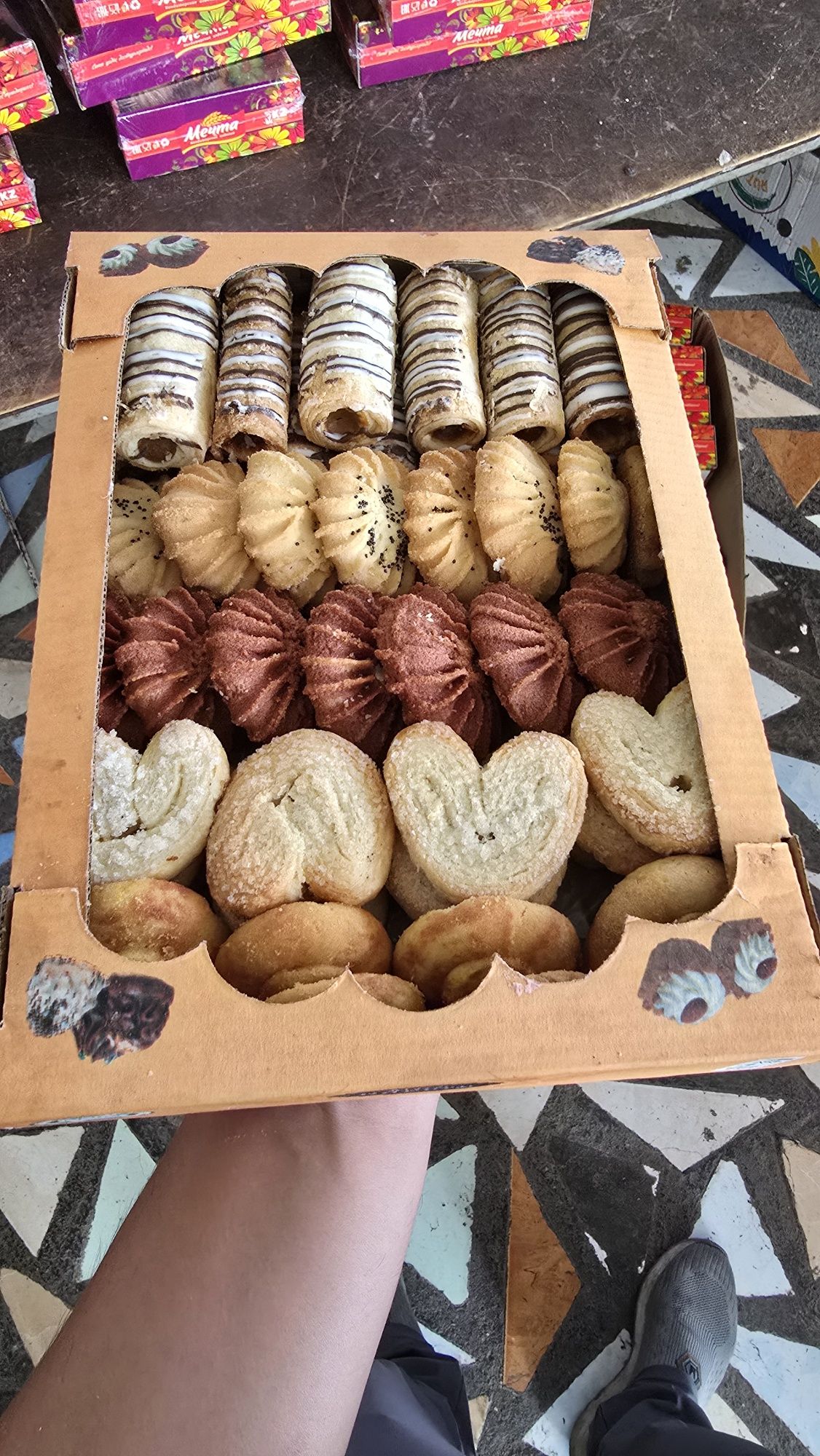 Печенье ассорти в коробках