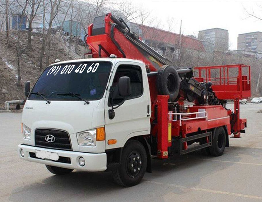 Вишка кран — Вышка услуга — Автовышка услуга — Автовышка аренда