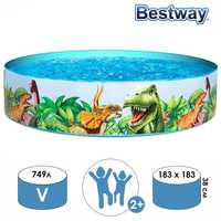 Детский бассейн 183х38см  BESTWAY 55022