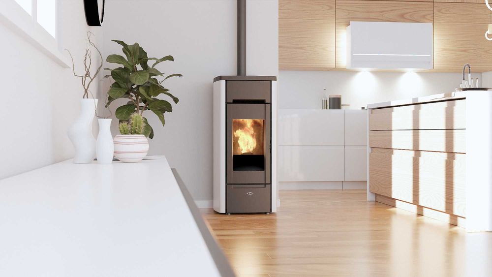 Пелетна камина HERMETIC- CAST IRON