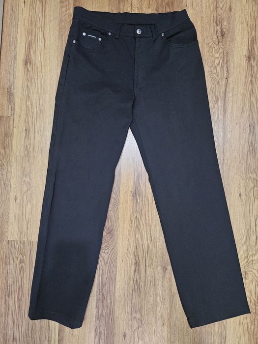 Blugi negrii "HUGO BOSS" barbati