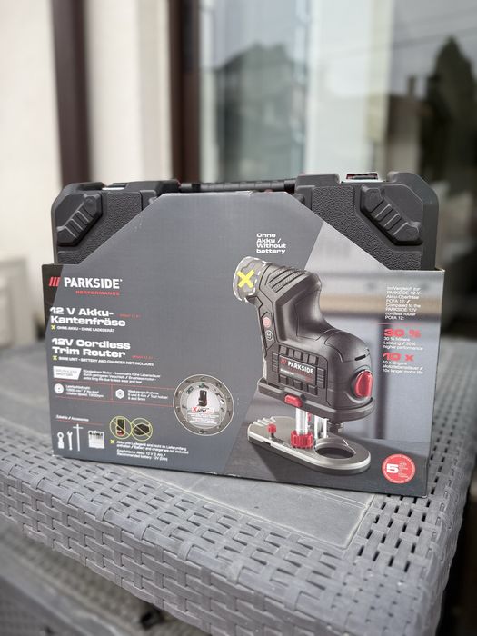 Parkside Performance 12V Фреза за кантиране