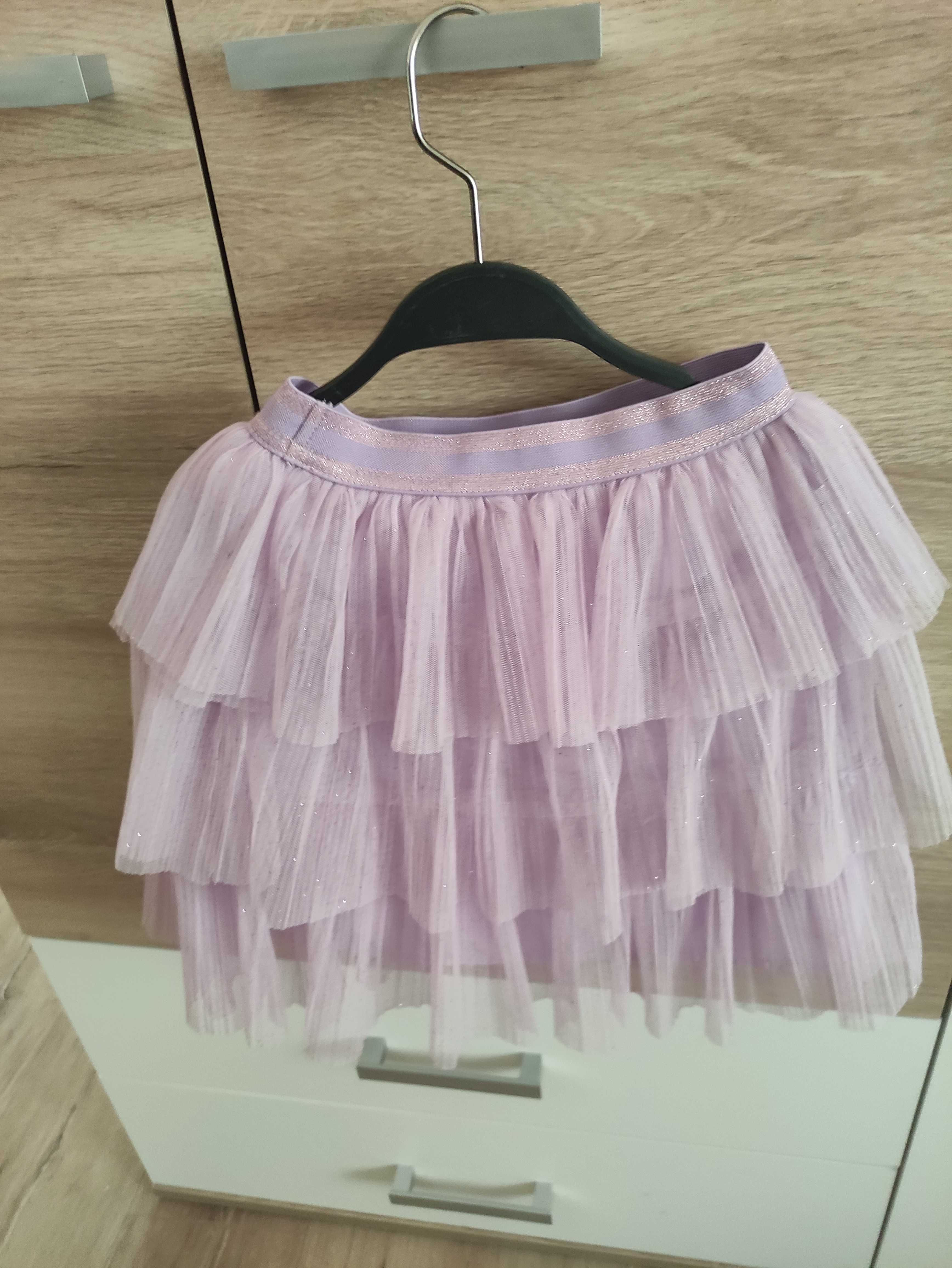 Комплект от дрехи за момиче в лилав цвят- H&M, Zara, Pepco  110-116 см