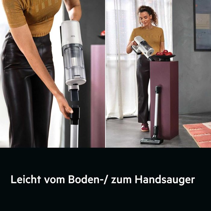 Вертикална прахосмукачка AEG Serie 6000 AP61HB21SH (Бяла)