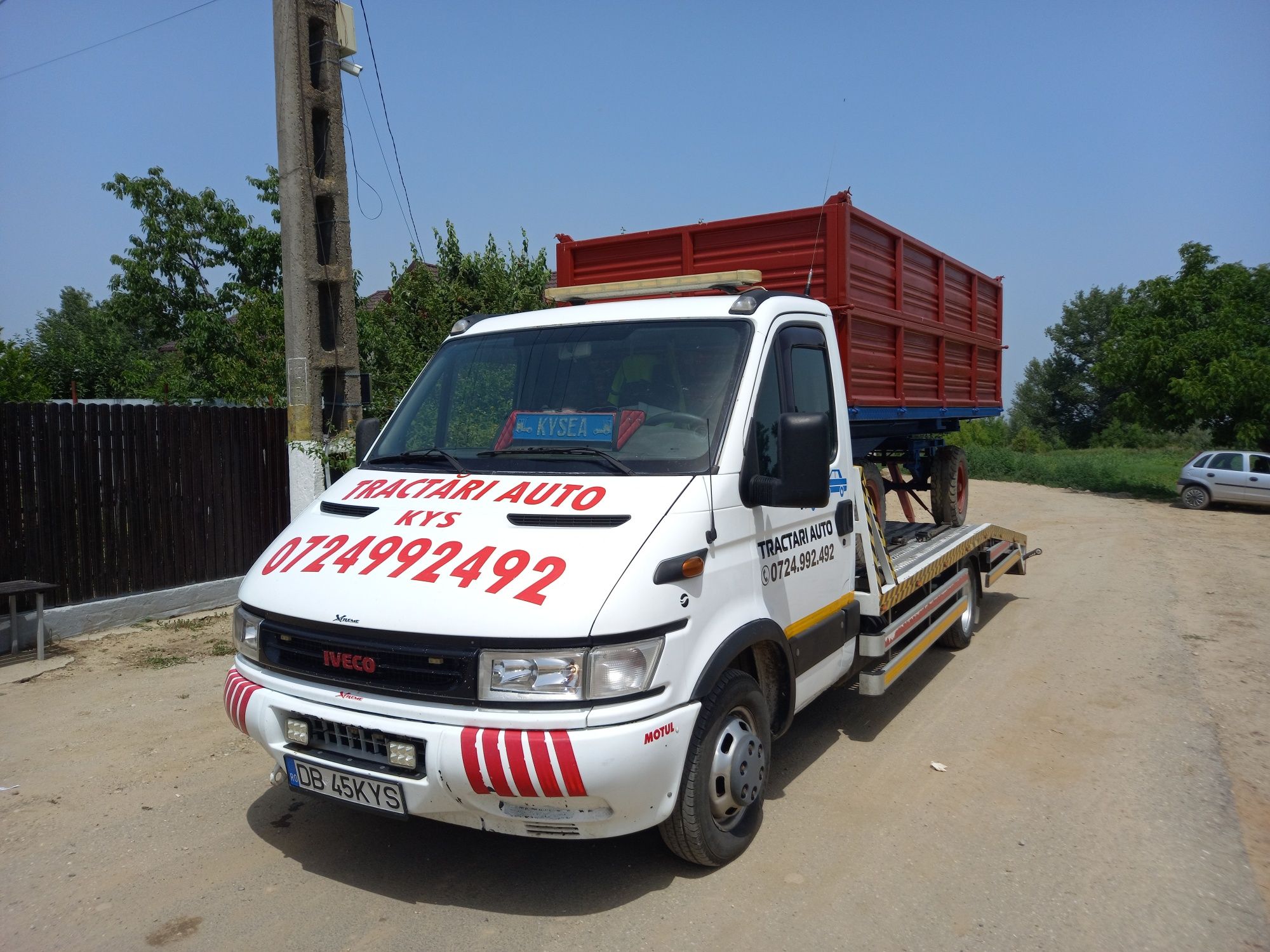 Tractări auto / platforma auto /transport utilaje