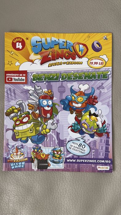 Reviste SuperZings / SuperThings + 1 figurina!