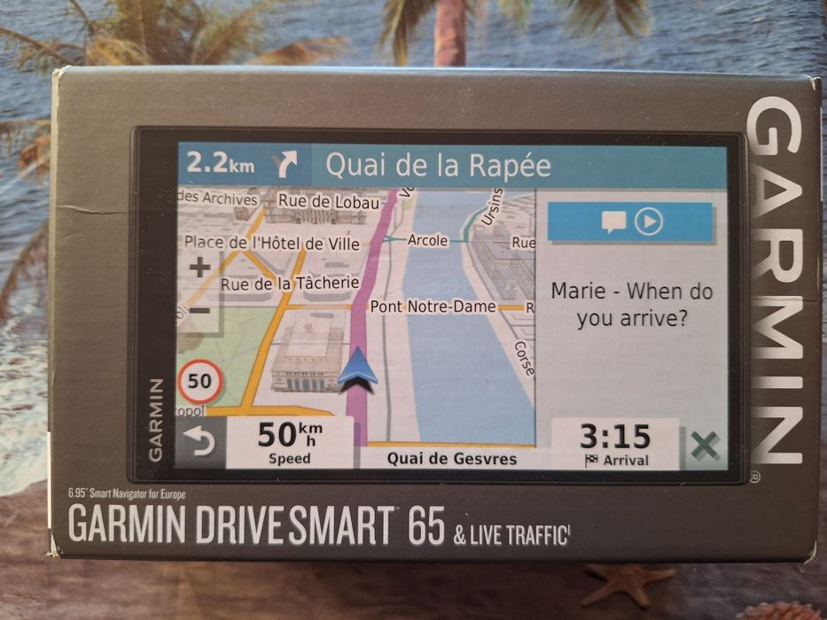 Навигация Garmin drive smart 65