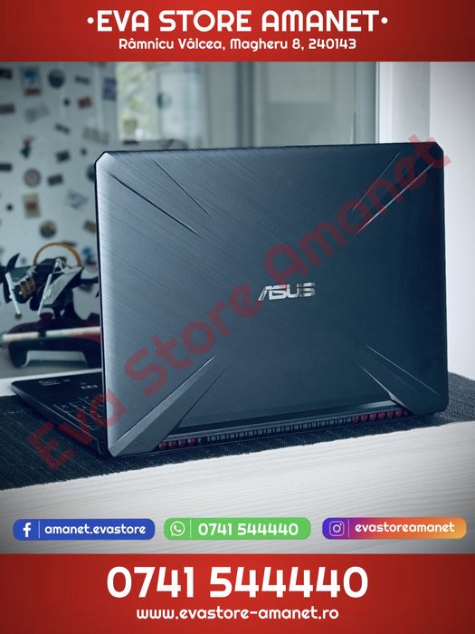 Laptop Gaming 15.6” ASUS TUF AMD Ryzen 7 1TB+512GB 32GB nVidia GTX 6GB