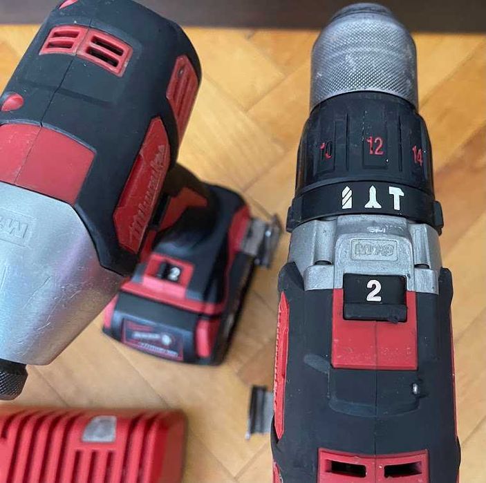 Винтоверт Milwaukee с две скорости и удар Милуоки.