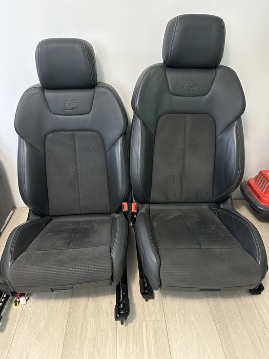 Ауди салон седалки Audi A6 A7 S6 S7 C8 S-line алкантара А6 А7 Ц8