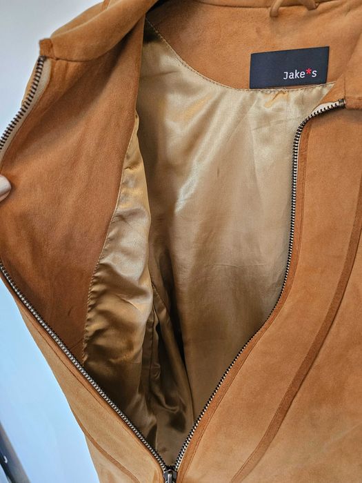 Яке от естествен велур