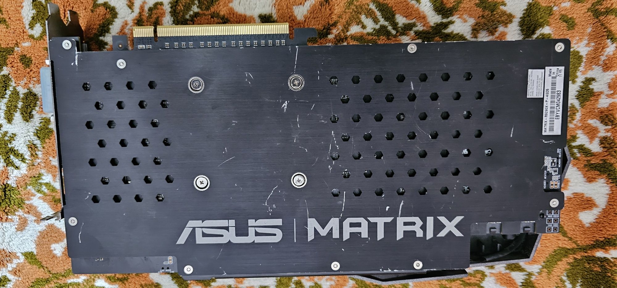 Placa video ASUS  R9 290X Matrix Platinum 4GB GDDR5 512-bit LA 400 RON