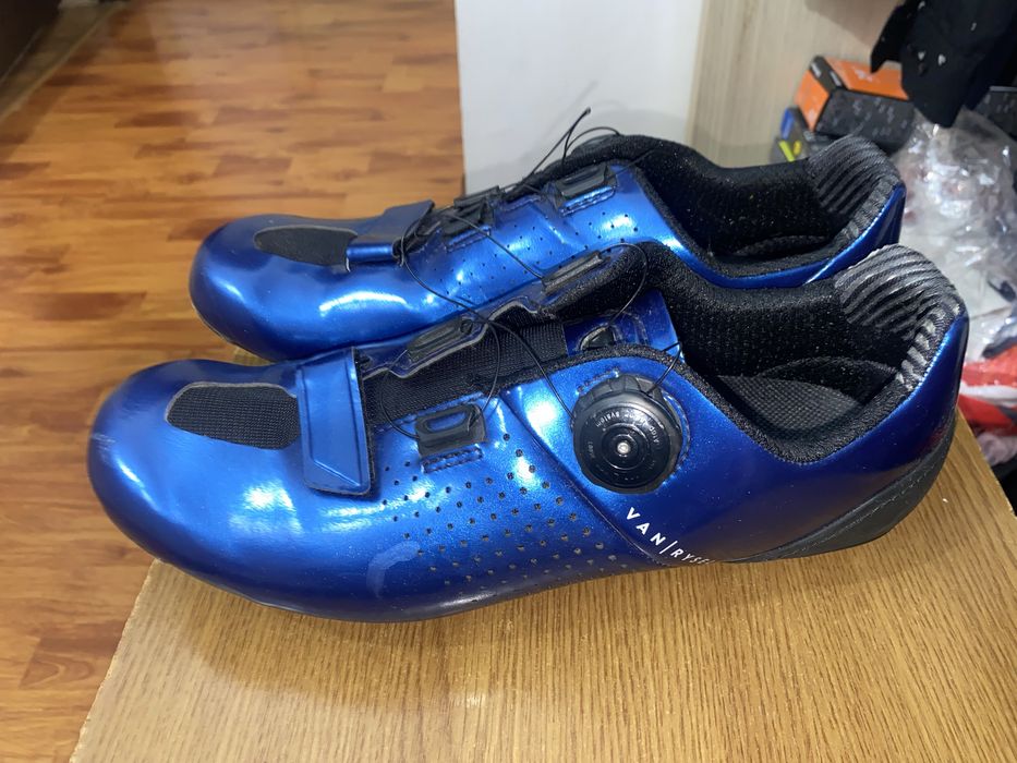 Pantofi  ciclism pe sosea/43.ciclosport Roadr 900 Albastru, Van Rysel