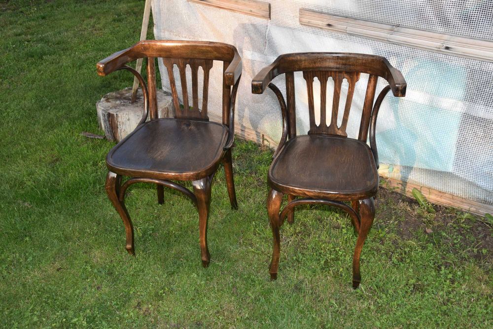 Ретро столове, парен бук .