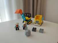 Lego Duplo - Camion si excavator pe senile 10931