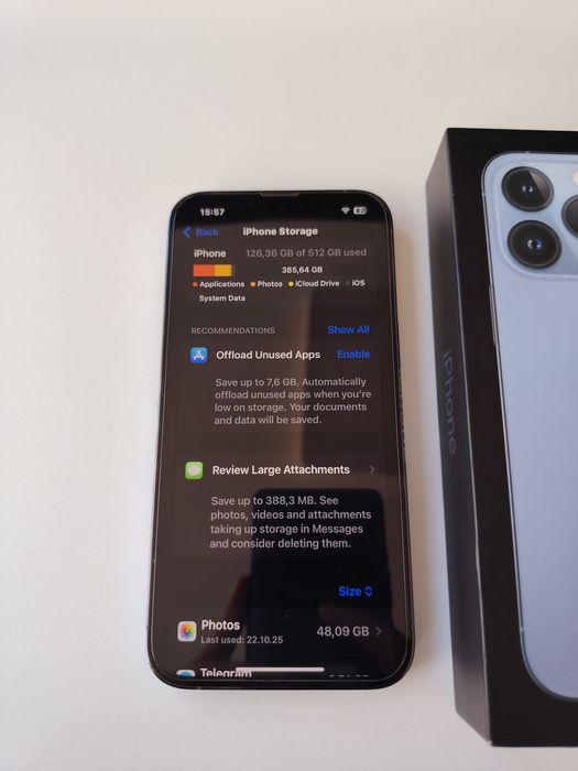 iPhone 13 Pro 512GB Sierra Blue